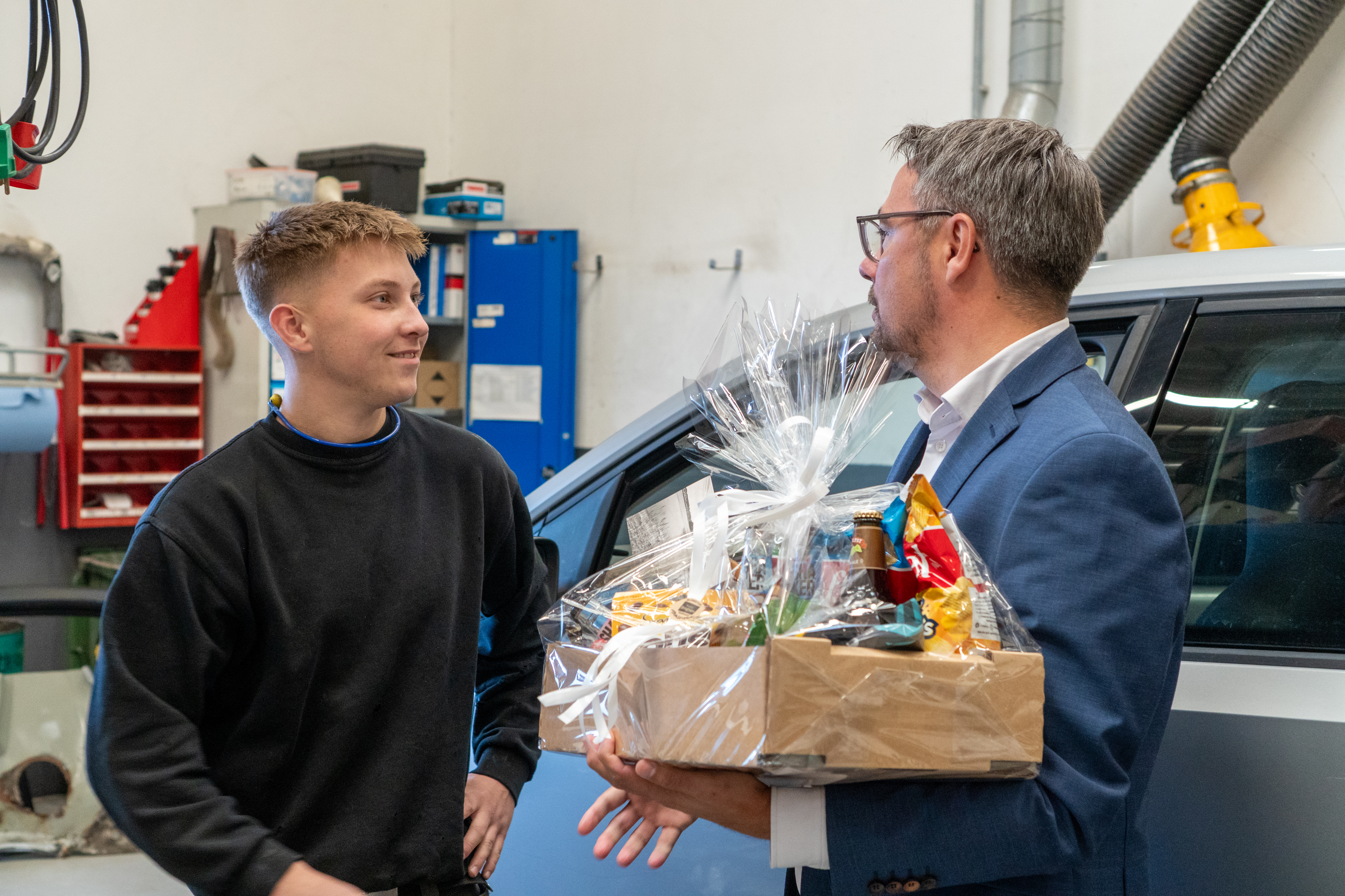 Billede af Marcus Jensen deltager ved worldskills 2026