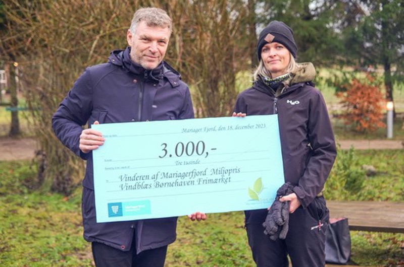 Børnehaven frimærket vinder miljøpris