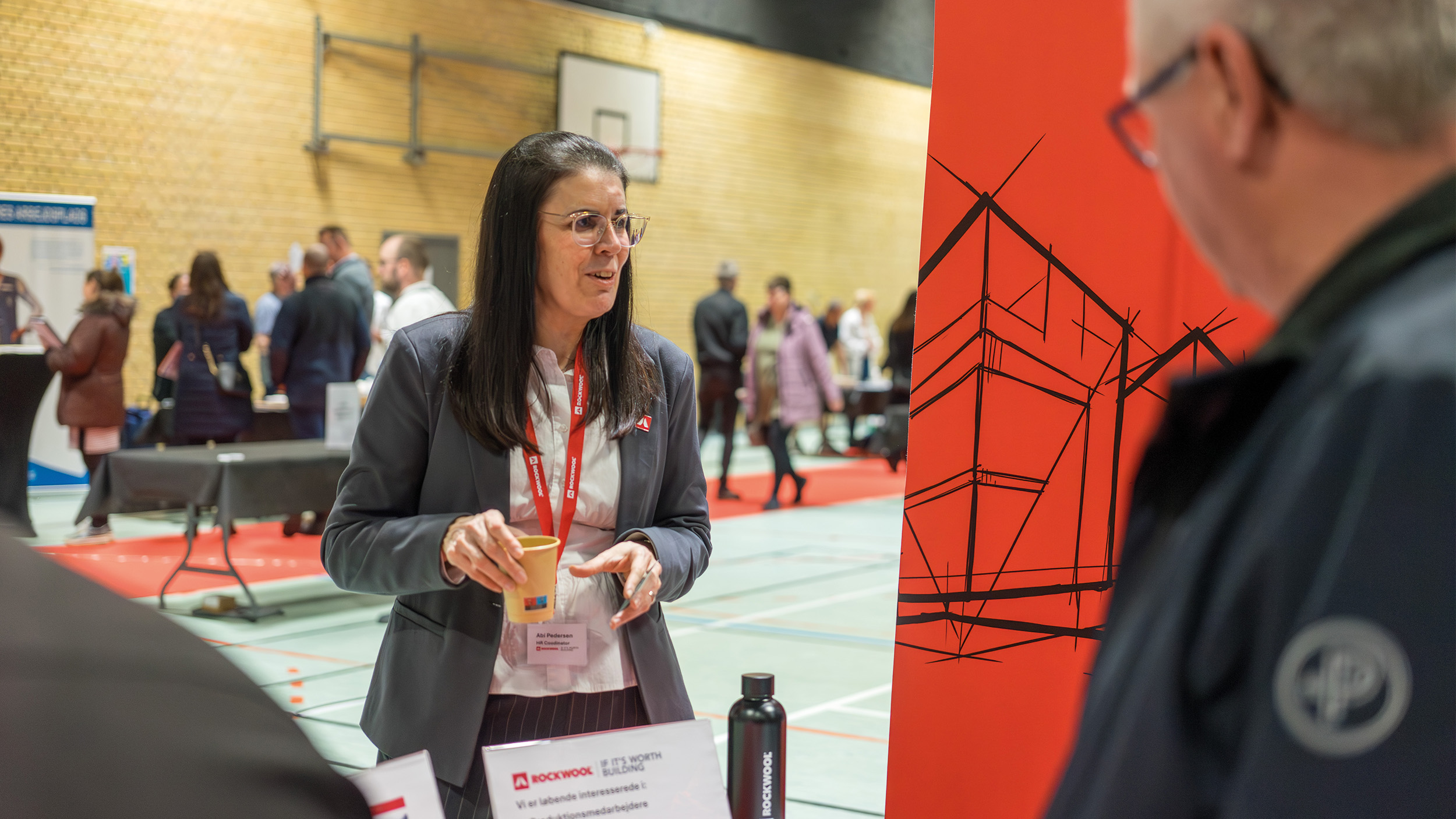 Billede fra jobmesse