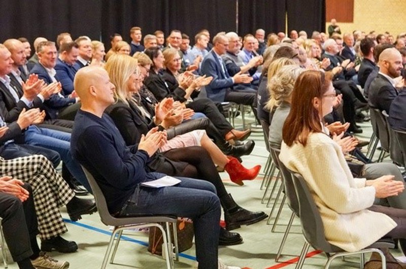Møde i det lokale erhvervsliv