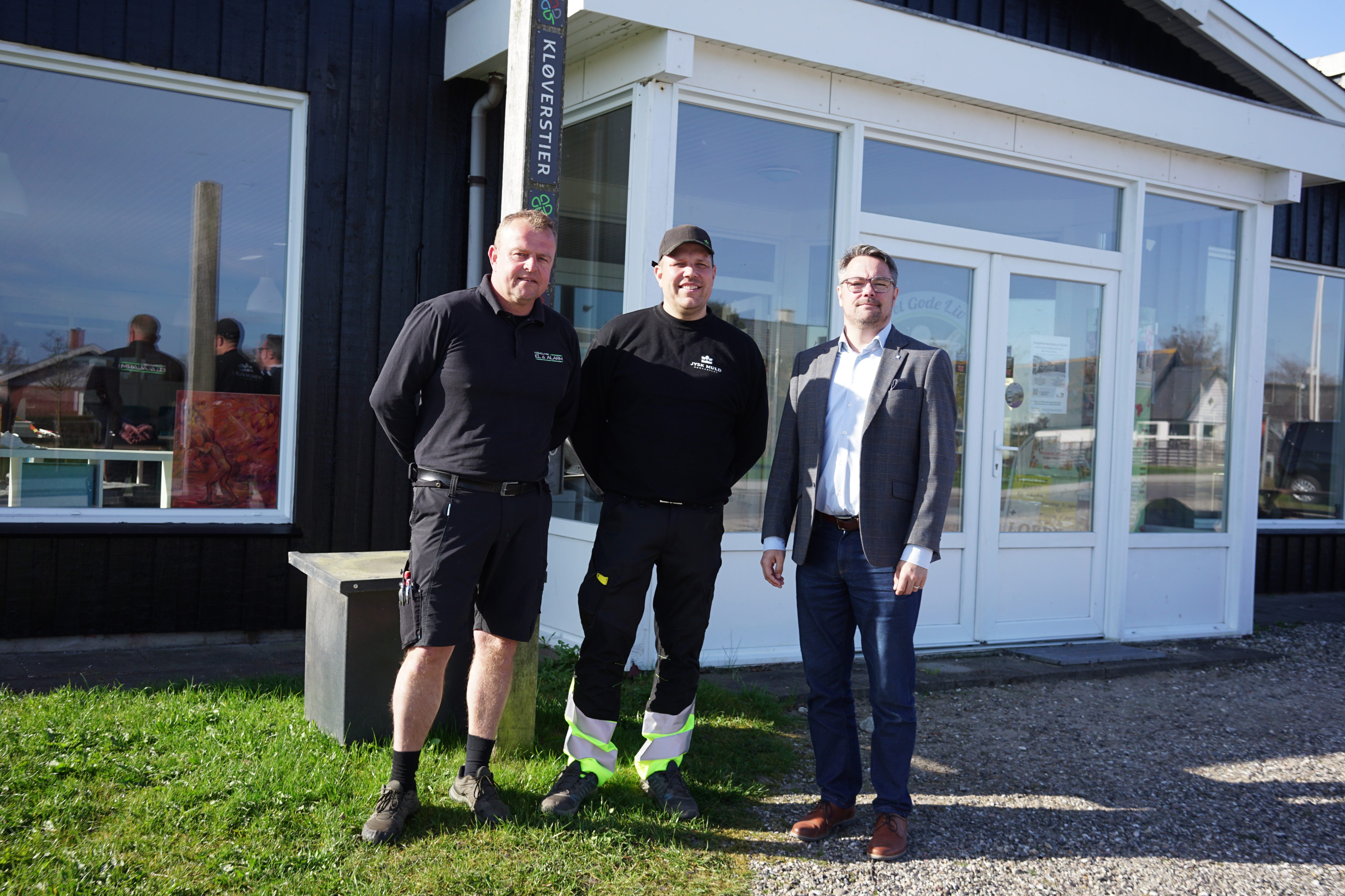Pressefoto - Peter Overgaard, Anders Jensen og borgmesteren