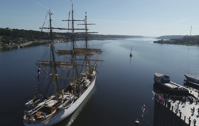 Der vil blive rig mulighed for at se masser af smukke træskibe når Skudetræffet kommer til Mariager Fjord.